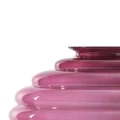 Venini Deco transparent-design vase (29cm) - Pink
