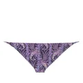 ISABEL MARANT bandana-print bikini bottoms - Blue