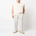 Jil Sander elasticated-waist straight-leg trousers - Neutrals