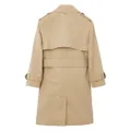 Burberry Kids cotton garbadine trench coat - Neutrals