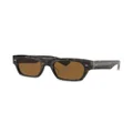 Oliver Peoples Kasdan square-frame sunglasses - Green
