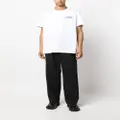 Alexander McQueen logo-print cotton T-Shirt - White
