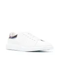 Alexander McQueen oversized leather sneakers - White