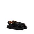 Marni Fussbet leather sandals - Black