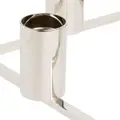 Audo Kubus metal candle holder - Silver