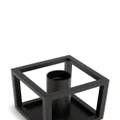 Audo Kubus metal candle holder - Black