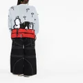 Moncler x Peanuts knitted cardigan - Blue