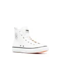 Philipp Plein leather high-top sneakers - White