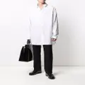 Ann Demeulemeester oversize cotton shirt - White