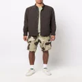 ASPESI camouflage-print cargo shorts - Green