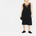Simone Rocha sleeveless midi dress - Black