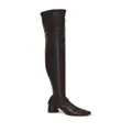 Proenza Schouler ruched over-the-knee boots - Black