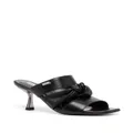 Karl Lagerfeld Panache 80mm knot-detailing sandals - Black