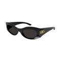 Balenciaga Eyewear tinted oversize-frame sunglasses - Black