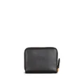 Balmain B-Buzz logo-plaque leather wallet - Black