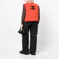 CHANEL Pre-Owned 1994 CC open-front gilet - Orange