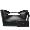 Alexander McQueen The Bow leather tote bag - Black