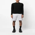 Alexander McQueen knee-length track shorts - Grey