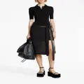 Proenza Schouler layered chiffon wrap skirt - Black