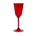 La DoubleJ Rainbow Murano wine glasses (set of 2) - Red