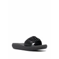 Ancient Greek Sandals Scrunchie Taygete open toe sandals - Black
