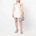 Rachel Gilbert Emmy bow-embellished minidress - Neutrals