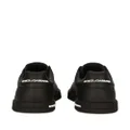 Dolce & Gabbana logo-patch low-top sneakers - Black