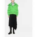 Alexander McQueen hooded puffer jacket - Green