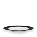 Dolce & Gabbana logo-print porcelain soup plates (set of 2) - White