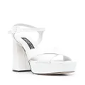Sergio Rossi Sr Alicia 90mm platform sandals - White