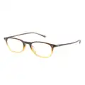 Oliver Peoples Finley gradient-effect glasses - Yellow