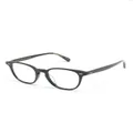 Oliver Peoples Sadao round-frame glasses - Black
