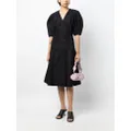3.1 Phillip Lim fully-pleated mid-length skirt - Black