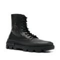 Moncler Carinne perforated ankle boots - Black