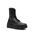 Moncler Carinne perforated ankle boots - Black