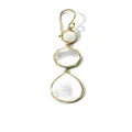IPPOLITA 18kt yellow gold Rock Candy small mother of pearl drop earrings