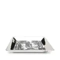 Fornasetti Giardino Settecentesco plate - Silver