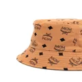 MCM monogram bucket hat - Brown