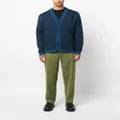 PS Paul Smith V-neck organic-cotton cardigan - Blue