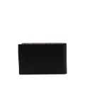 Paul Smith logo-print leather folded wallet - Black