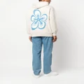 Camper floral print cotton hoodie - Neutrals