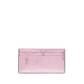 Versace La Medusa metallic card holder - Pink