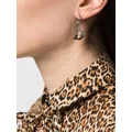 Dsquared2 mnogram-detail drop earring - Silver