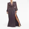 Rebecca Vallance Blossom long-sleeved gown - Multicolour