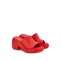 Ferragamo 55mm platform-sole sandals - Red