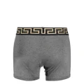 Versace logo-waist boxer briefs - Grey
