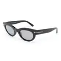 TOM FORD Eyewear Lucilla butterfly-frame sunglasses - Black