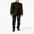 Dolce & Gabbana sequin-embellished suit - Black