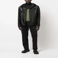 Moncler Hague panelled hooded jacket - Black