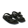 GANNI multi-strap sandals - Black